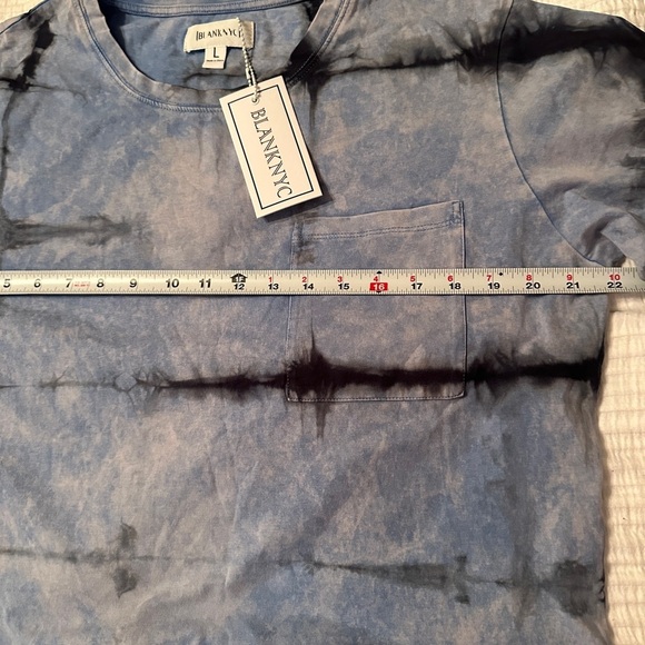 BlankNYC Checked Out Tie Dye Pocket Tee - NWT - Size L - Picture 8 of 9